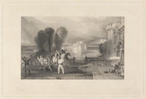 Mannering, Hazlewood and Smugglers by William Finden