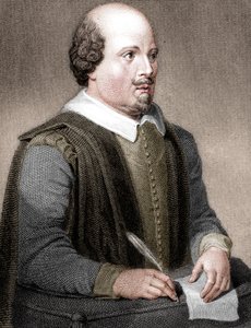 William Shakespeare, English poet and playwright by William Finden