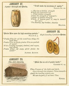 Page from The Bible Emblem Anniversary Book by William Foster