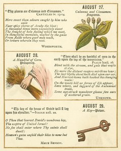 Page from The Bible Emblem Anniversary Book by William Foster