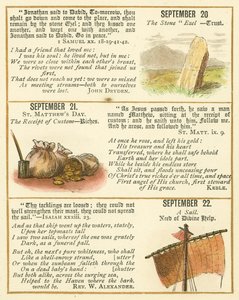 Page from The Bible Emblem Anniversary Book by William Foster
