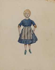 Pewter Doll by William Frank