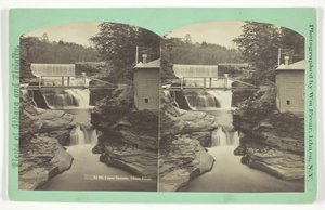 Upper Cascade, Ithaca Gorge by William Frear