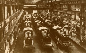 Locomotives Ready for Shipment Overseas