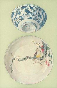 Bowl, Period of Chia Ching, and Plate, Period of Young Cheng, Chinese by William Gibb