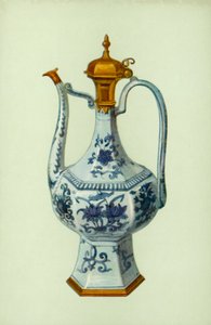 Ewer, Period of Wan Li, Chinese, with Augsburg Mount by William Gibb