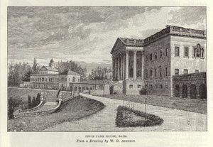 Prior Park House in Bath by William Grylls Addison