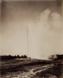 Old Faithful, 1871 by William H. Jackson