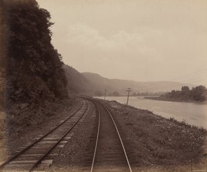 Hemlock Run Curve, Near Towanda by William H. Rau