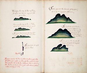 Views of Isla Lobos and Mountains by William Hack