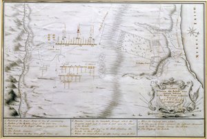 Plan of the Battle of Culloden by William Hall