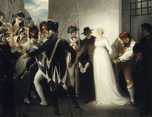 Marie Antoinette Being Taken to Her Execution on 16 October 1793, 1794