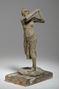 Maquette for the Figure of a Woman Golfer
