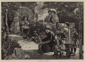 A Swarm of Bees by William Hatherell