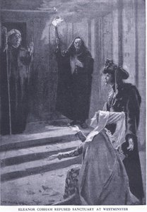 Eleanor Cobham refused sanctuary at Westminster by William Hatherell