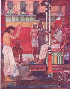 Pharaoh tells his dream to the wise men