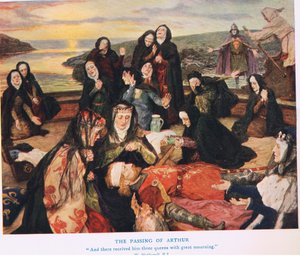 The Passing of Arthur, illustration from 
