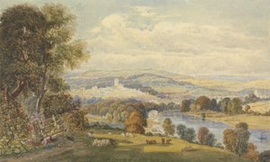 View of Totnes, Devon by William Havell