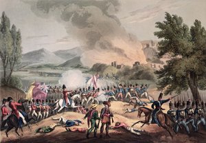 Battle of Pombal, 12th March 1811, Engraved by Thomas Sutherland