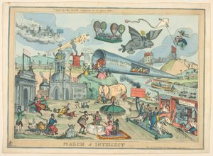 March of Intellect by William Heath