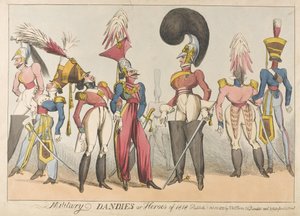 Military Dandies or Heroes of 1818, 1818