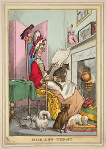 Miss-Ann-Thropy, published by Thomas McLean, London by William Heath