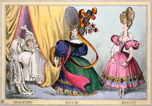 Morning Noon Night, c.1828 by William Heath
