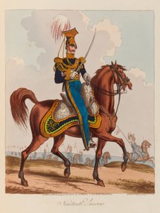 Nineteenth Lancers, 1820 by William Heath