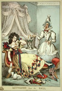 Returned from the Ball, published by Thomas McLean, London by William Heath