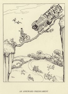An Awkward Predicament by William Heath Robinson