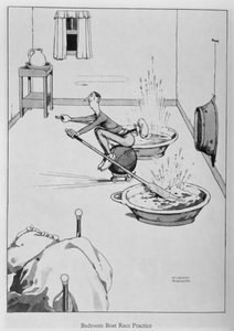 Bedroom Boat Race Practice, illustration from 