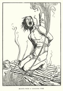 Burned with a Lingering Fire by William Heath Robinson