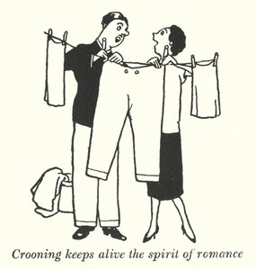 Crooning Keeps Alive the Spirit of Romance by William Heath Robinson
