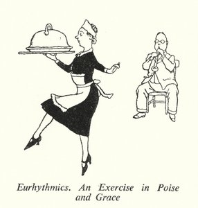 Eurhythmics, An Exercise in Poise and Grace by William Heath Robinson