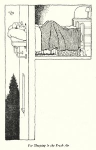For Sleeping in the Fresh Air by William Heath Robinson