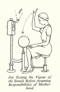 For Testing the Vigour of the Smack Before Assuming Responsibilities of Motherhood by William Heath Robinson