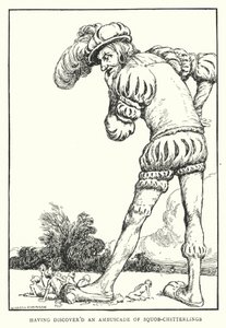 Having discovered an ambuscade of Squob-Chitterlings by William Heath Robinson