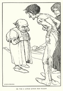 He was a little queer old fellow by William Heath Robinson