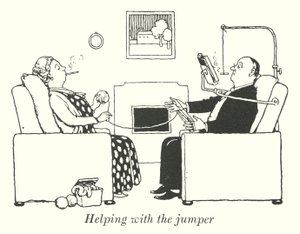 Helping with the Jumper by William Heath Robinson