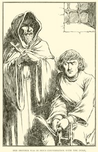 Her brother was in pious conversation with the Duke by William Heath Robinson