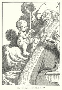 Ho, ho, ho, ho, how glad I am? by William Heath Robinson