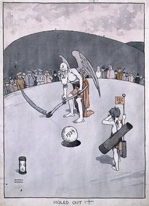 "Holed Out", an illustration from 
