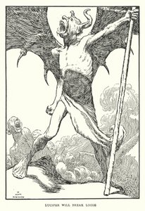 Lucifer Will Break Loose by William Heath Robinson