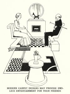 Modern Carpet Designs May Provide Endless Entertainment for Your Friends by William Heath Robinson