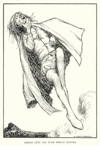 Pierce into the high aerial clouds by William Heath Robinson