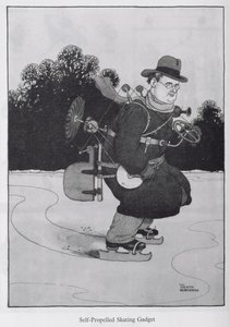 Self-Propelled Skating Gadget, Illustration from 