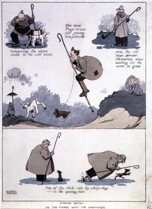 Spring Notes - In the meads with the shepherds