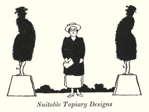 Suitable Topiary Designs by William Heath Robinson