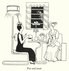 Tea and Toast by William Heath Robinson