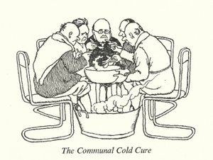 The Communal Cold Cure by William Heath Robinson